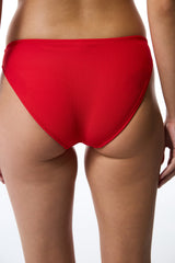 Red Tiara Slip Bikini Bottom