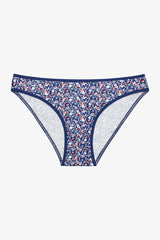 Antique Garden Floral Normal Waist 5-Pack Briefs