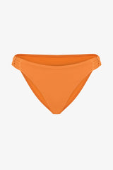 Orange Macrame Detailed Bikini Bottom