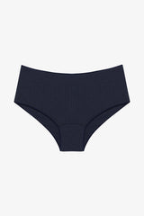 Modal Ribbed 2-Piece Multicolored Boyshort