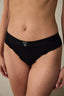 Black Chrome Slip Panties