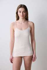 Reversible Side Cotton V Neck Cream Athlete