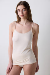 Reversible Side Cotton V Neck Cream Athlete