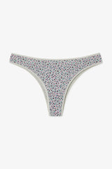 Ditsy Dance Floral Medium Waist 3-Pack Brazilian Panties