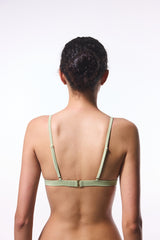 Light Green Jadira Triangle Bikini Top