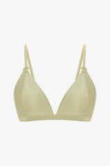 Light Green Jadira Triangle Bikini Top