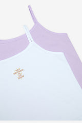 Girls Universe 2-Pack Multicolored Undershirt