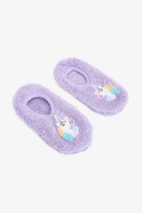 Lilac Girls Unicorn Patterned Non-Slip Sole Home Slippers