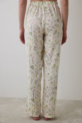 Iris Floral Pants Multicolored Pajama Bottoms