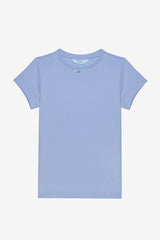 Girls Blue Roses 2-Piece Multicolored Pajama Set