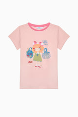 Girl Local Multicolored 2-Piece Pajama Set