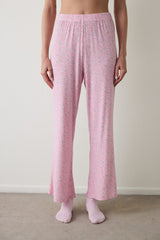 Light Pink Not Today Floral Pajama Bottoms