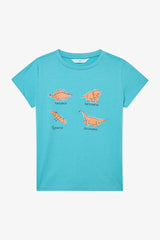 Boy Sleepysaurus 2-Piece Multicolored Pajama Set