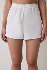 Bridal Delicate Satin Off White Shorts Pajama Bottoms