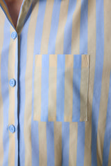 Mona Shirt Shorts Multicolored Pajama Set