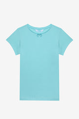 Girl Bow 2-Piece Multicolored Pajama Set