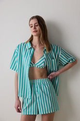 Hailey Shirt Shorts Pajama Set