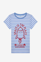 Boy Space Boy 2-Piece Multicolored Pajama Set