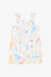 Girl White Underwater Dress