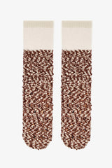 Off White Sleepy Bear Embroidered Slippers