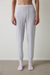 Light Gray Melange Not Today Jogger Pajama Bottoms
