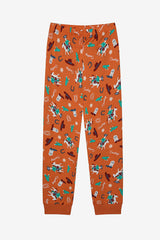 Boy Cowboy 2-Piece Multicolored Pajama Set