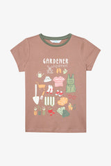 Boy Gardener Multicolored 2-Piece Pajama Set