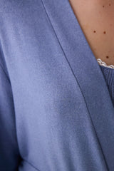 Indigo Hailee Soft Long Sleeve Robe