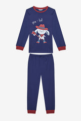 Boy Howdy 2-Piece Multicolored Pajama Set