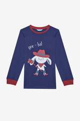 Boy Howdy 2-Piece Multicolored Pajama Set