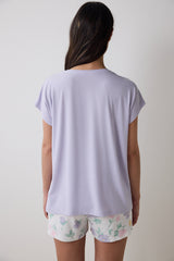 Love More Printed Shorts Multicolored Pajama Bottoms