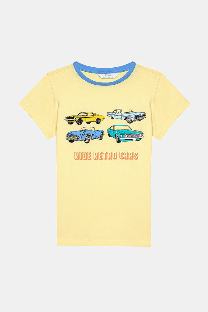 Boys Retro Cars 2in1 PJ Set