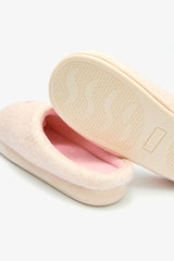 Gardenia Pretty Flower Embroidered Slippers