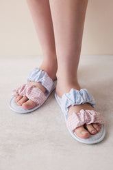 Emma Light Blue Slippers