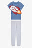 Boy Rocket Multicolored Pajama Set
