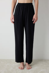 Fleur Black Trousers - Penti Loves Paris Collection