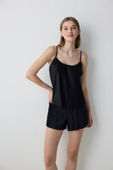 Fleur Black Tank Top - Penti Loves Paris Collection