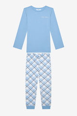 Cotton Boy Plaid 2-Piece Multicolored Pajama Set