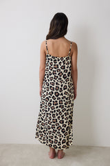 Leopard Chally Multicolored Nightgown