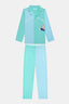 Cotton Boy Water Sport Off White Buttoned Shirt Pajama Set