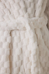 Off-White Dreamy Fluffy Belted Robe