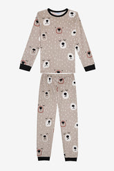 Boys Latte Bears Pajama Set