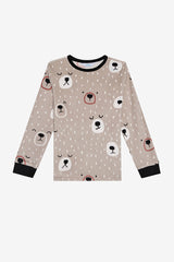 Boys Latte Bears Pajama Set