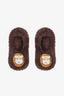 Brown Boys Lion Non-Slip House Slippers