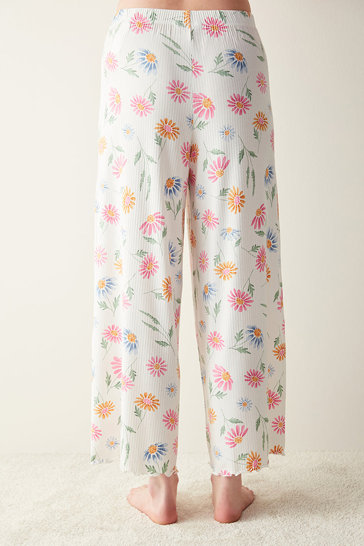 Flora Printed Pant PJ Set