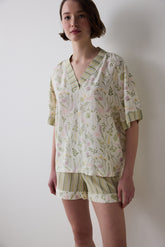 Iris Floral T-Shirt Multicoloured Pajama Top