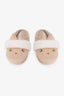 Beige Cute Rabbit Embroidered House Slippers