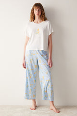 Dahlia Satin Pant PJ Bottom