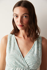 فستان نوم أخضر مطبوع من Joise