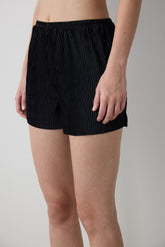 Fleur Black Shorts - Penti Loves Paris Collection